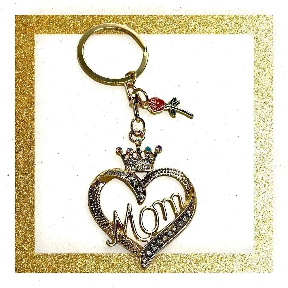 Mom🌹Key Ring l New